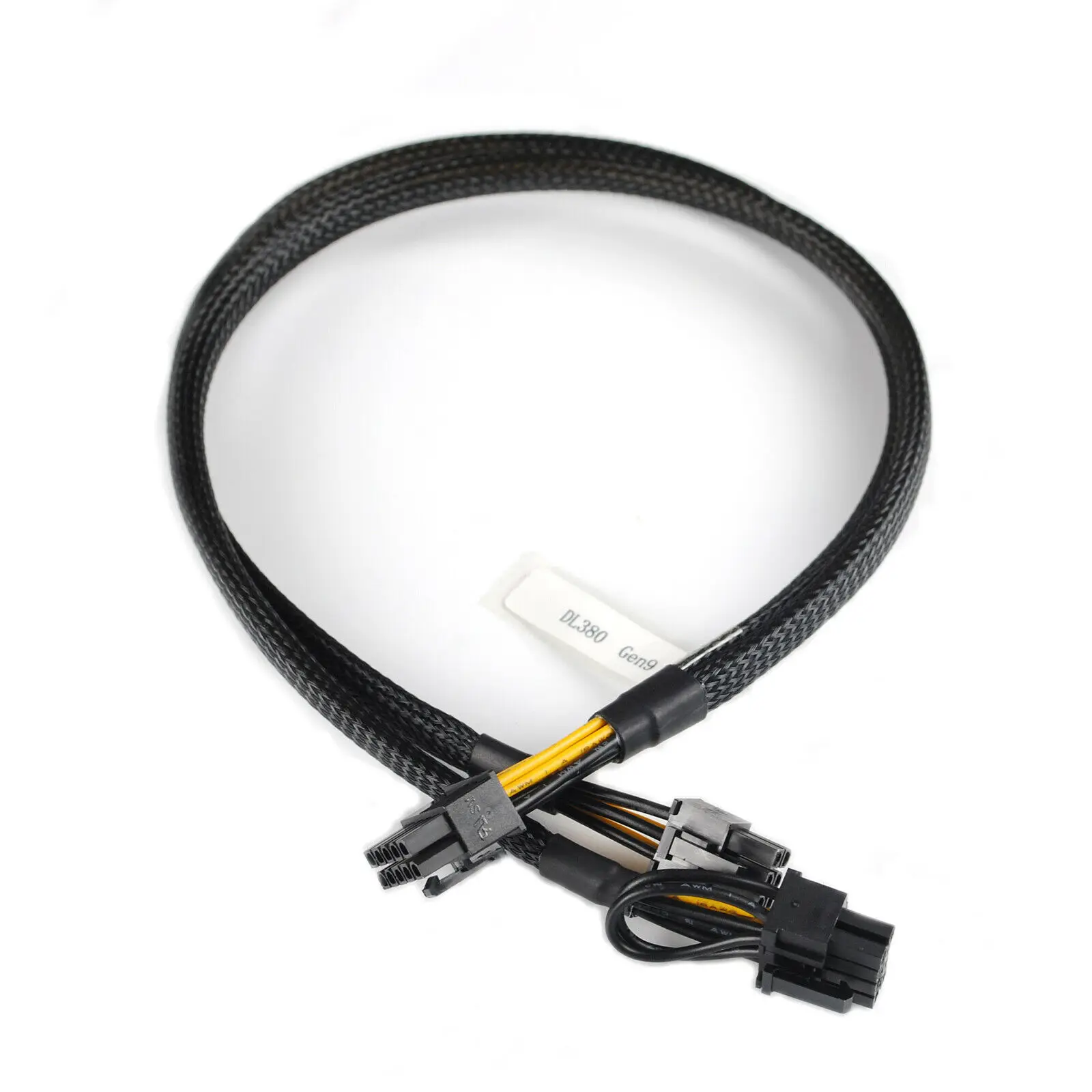 New 10pin to 6+8pin GPU Video Card Power Adapter Cable For HP DL380 G9 GEN9 GPU Video Card 50CM