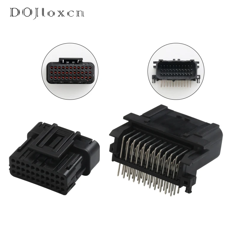 

1/2/5 Sets 0.6mm Sumitomo 33 Pin Way ECU Male Female Waterproof Electrical Wire Auto Plug Pin Connector 6189-7106 6188-4871