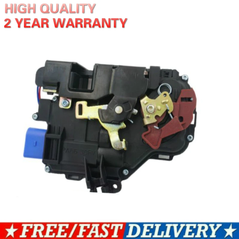 Front Left Latch Door Latch Actuator For VW Jetta Golf GTI Rabbit MK5 Touran Caddy, SKODA, 3D1 837 015 AB 3D1837015AB