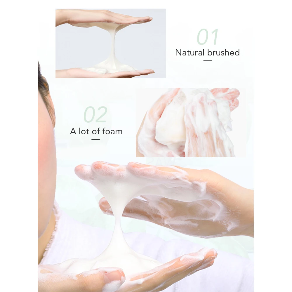 AILKE Vitamin C Frauen-Aufhellungsseife, gegen dunkle Flecken, Akne, mit Kollagen, Glutathion, für Gesicht und Körper, 200g/7 oz – Detail 5