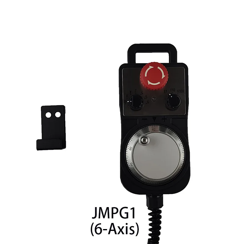 CNC 4/5/6-axis MPG Pendant Handwheel Manual Pulse Generator with Emergency Stop For SIEMENS MITSUBISHI FANUC System