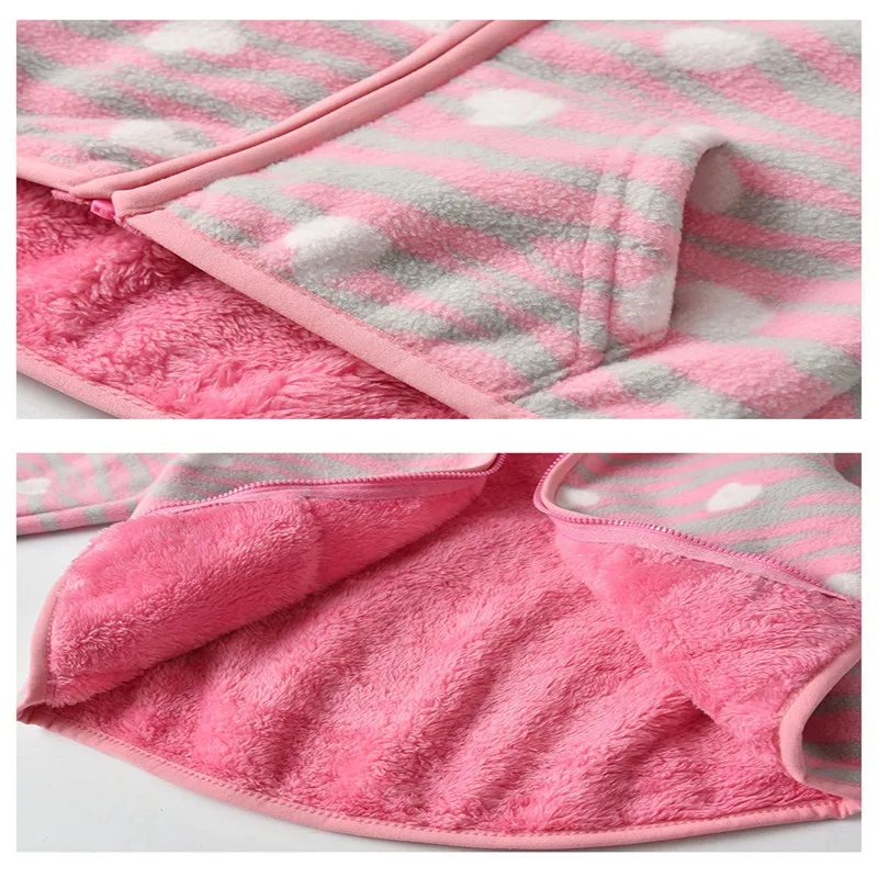 2-6T Blumen Alle Gedruckt Neue Mädchen Outwears Fleece für Winter Herbst Baby Jacken Mäntel Blumen Kinder Mädchen jacke – Detail 12