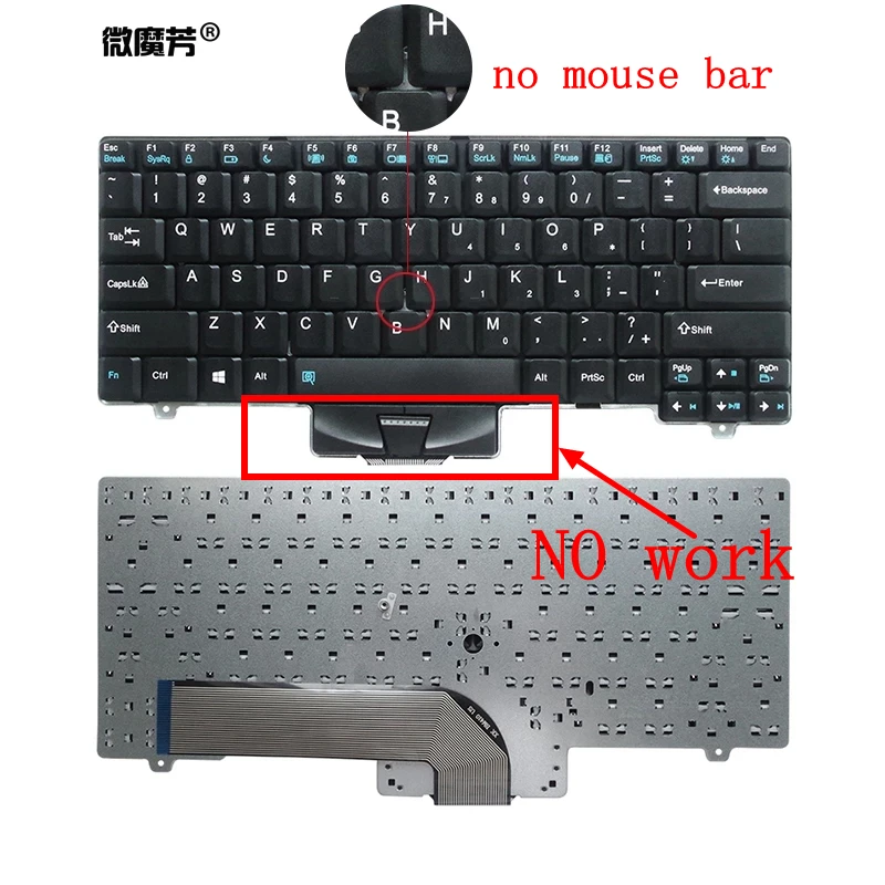 

New Keyboard FOR LENOVO FOR Thinkpad SL410 L410 SL510 L420 L410 L510 L412 L512 L520 L421 SL410K SL510K US laptop keyboard