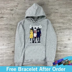 dpoy Brand basketball hoodies Sweatshirt Cotton Fleece sports swear Eastern team training Loose code for men Street hiphop style
