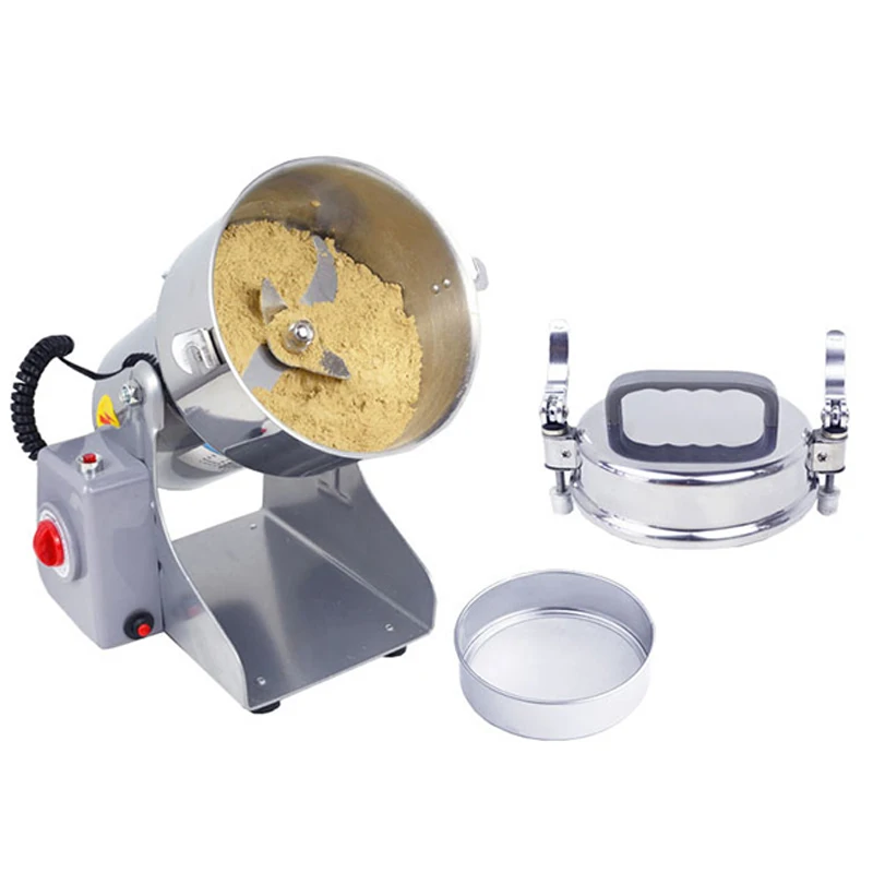 Molinillo de alimentos secos para el hogar, trituradora de polvo de harina, granos, especias, cereales, café, 110V/220V, 800G