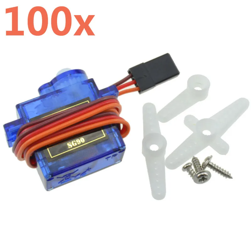 5pcs / 10pcs / 20pcs / 50pcs / 100pcs / 200pcs / 500pcs lot SG90 SG 90 9G Mini Micro Servo for RC 450 Helicopter Airplane Car