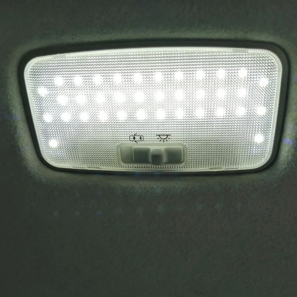 July King LED Car Interior Reading Lights Case For Toyota Prius 30 Series, 3pcs/set, 72LEDs 2835SMD 6000K LED Decorative Lights