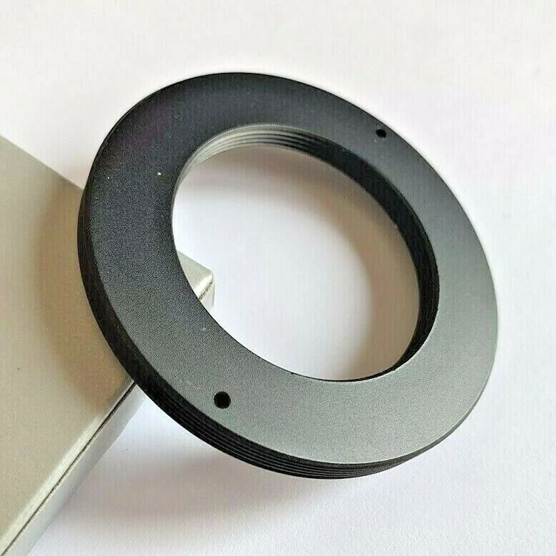 ProScope New M65 x1 to M42 X1 Camera Lens Mount Adapter for Helicoids Flat 65mm-42mm Metal