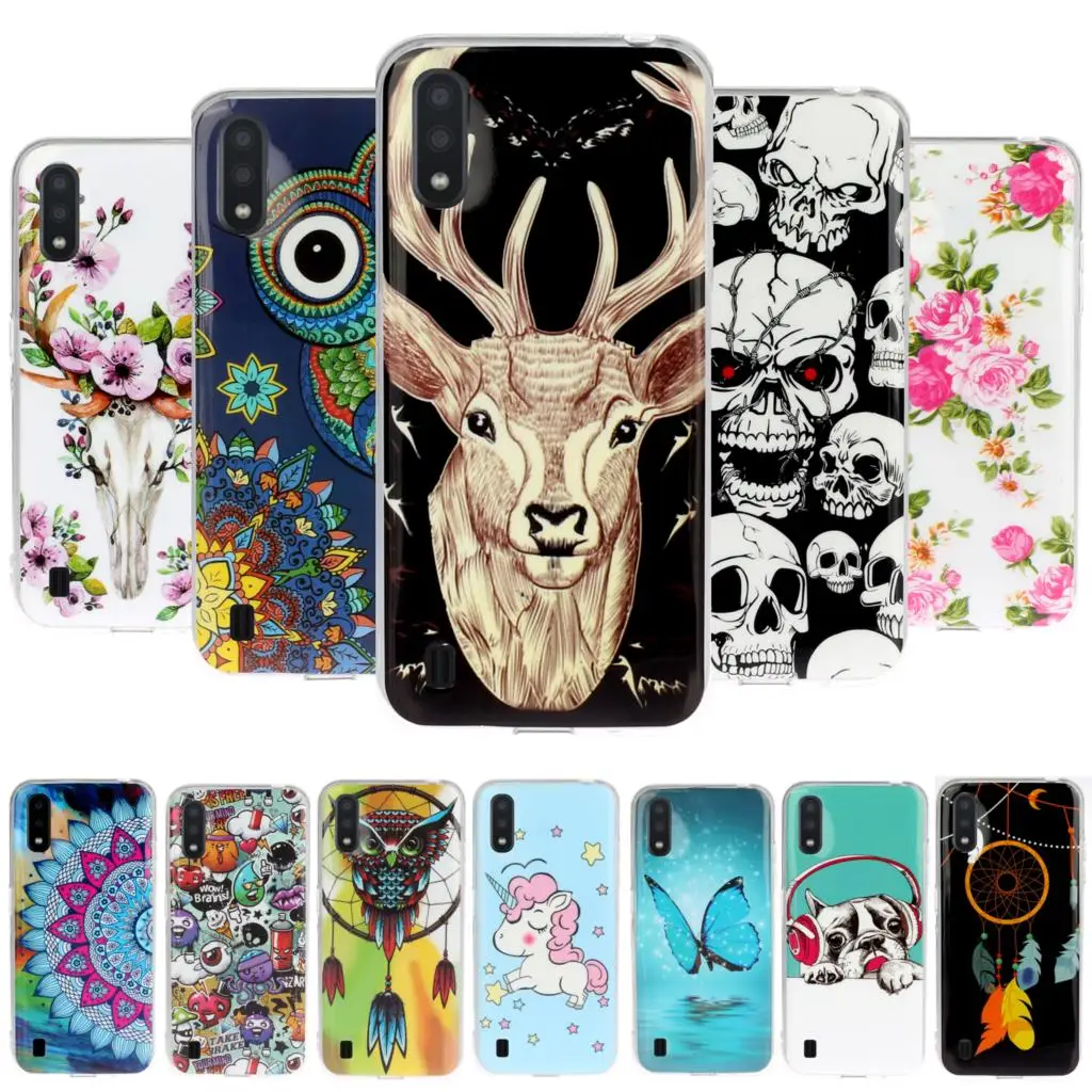 Penguin Phone Cases For etui Samsung A60 Soft TPU Shell sFor Case Samsung Galaxy accesorios M40 A41 A40 A50 M20 M11 M30 M10 Case