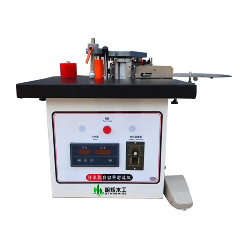 Manual Edge Banding Machine Double-Sided Adhesive Portable Edge Banding Strip Wood Edge Banding Machine 1100W 110V/220V