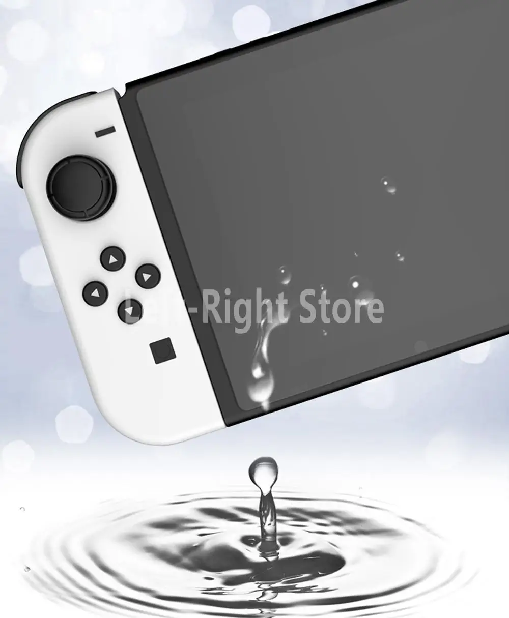 Tampa protetora de tela de plástico para Nintendo Switch, Clear Film Protector, Extra Sensitive, OLED, Skin, 5pcs