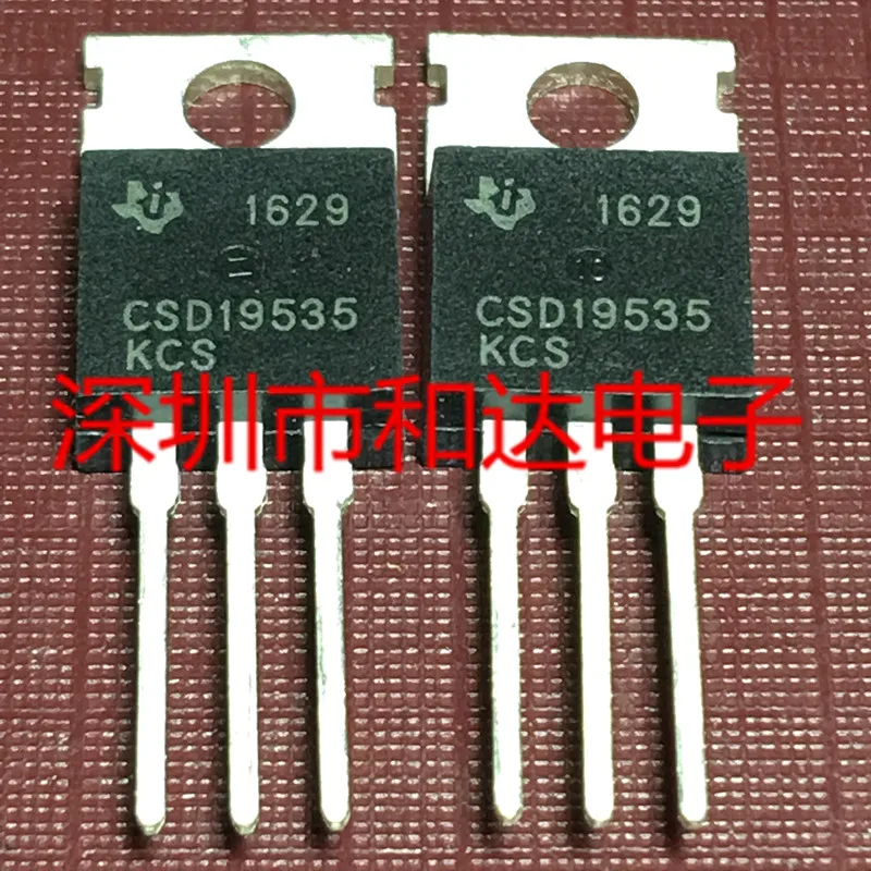 (5piece) CSD19535KCS CSD19535 TO-220 / 63CTQ100  100V 63A / FS16UM-5 TO-220 / IXTP10N60P  600V 10A TO-220