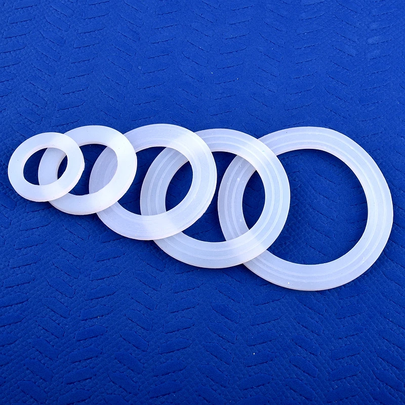 ID 2~16mm OD 5~32mm Food Grade Silicone Gasket High Temperature Resistance Seal Ring Water Dispenser Water Pipe Joint Sealing