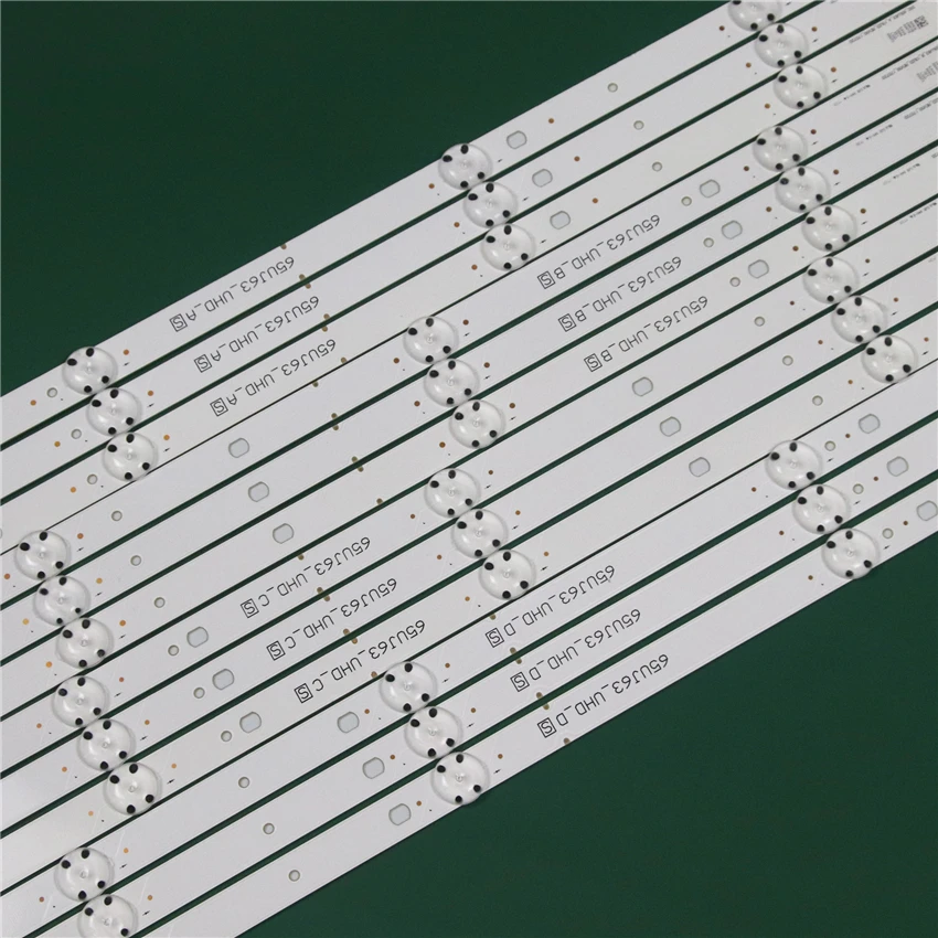 LED Bands For LG 65LJ617T 65LJ619V 65LJ622V 65LJ624V TV LED Bars Backlight Strips 65UJ63_UHD Line Ruler Array Innotek 17Y 65inch