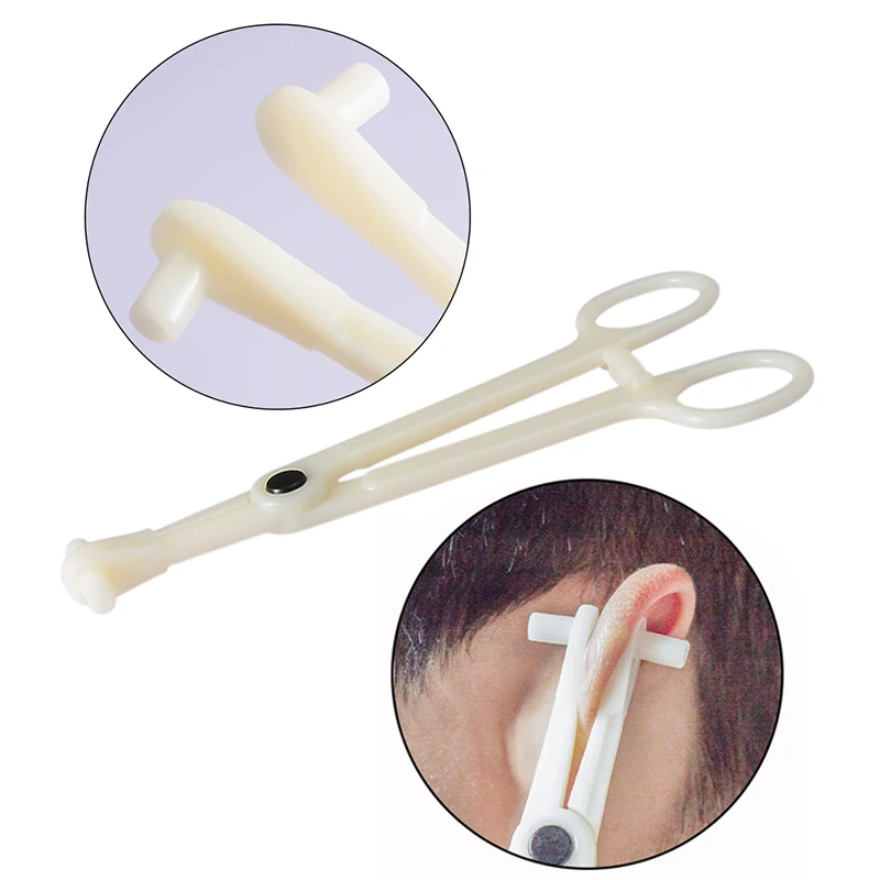 1PC Acrylic Body Piercing Tool Clamp Disposable Needle Pipe Pliers Plastic Forcep Tweezers Lip Belly Nose Tongue Piercing Clip