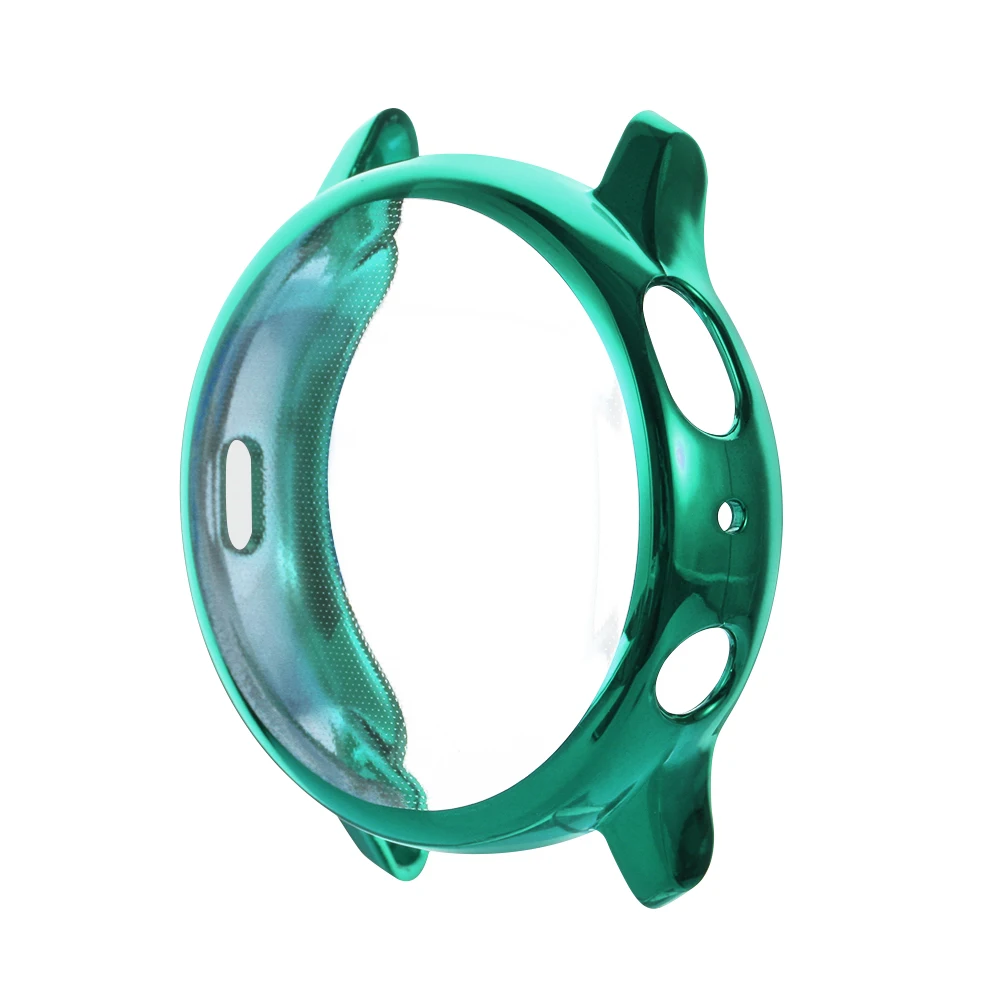 1 Pc Ultra Thin Electroplate TPU Protective Watch Case Full Cover Screen Protector For Samsung Galaxy Watch Active 2 40 44 MM
