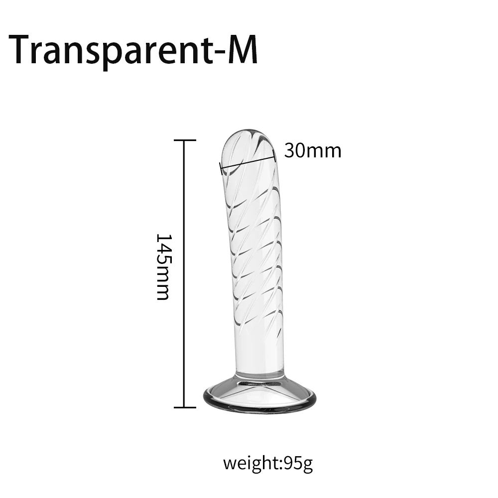 Realistic Dildo Anal Masturbator Sex Toys for Couples Crystal Jelly Dildo Suction Cup Penis Anal Butt Plug for Women Adult Shop