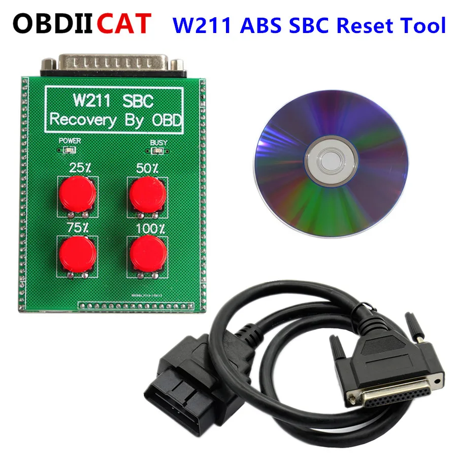 OBDIICAT W211/R230 ABS/SBC Tool For Mer-cedes for B-enz Obd SBC Reset Tool For B-enz