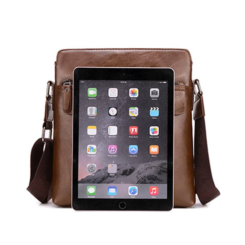 2020 Men's Shoulder Bags Vintage Crossbody Bags High Quality Male Bag PU Leather Handbag Capacity Men Messenger Bags Tote Bag