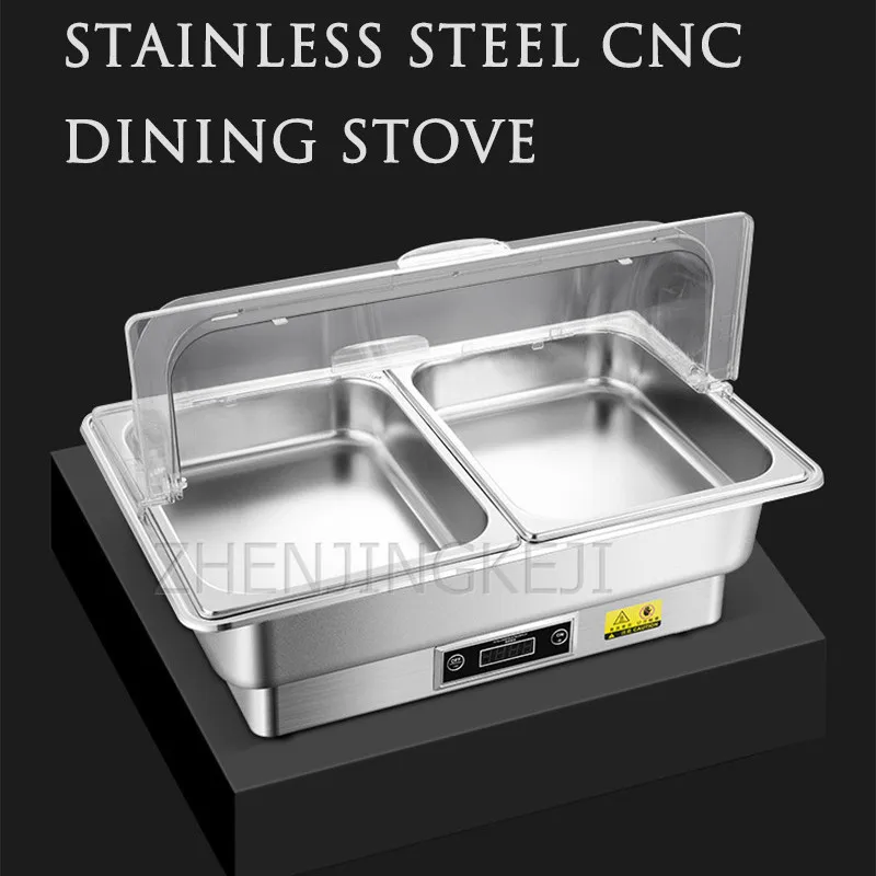 220V Commercial Stainless Steel Holding Furnace Intelligent Self-Help Western Restaurant Hotel Keep Warm CNC Tempering Furnace