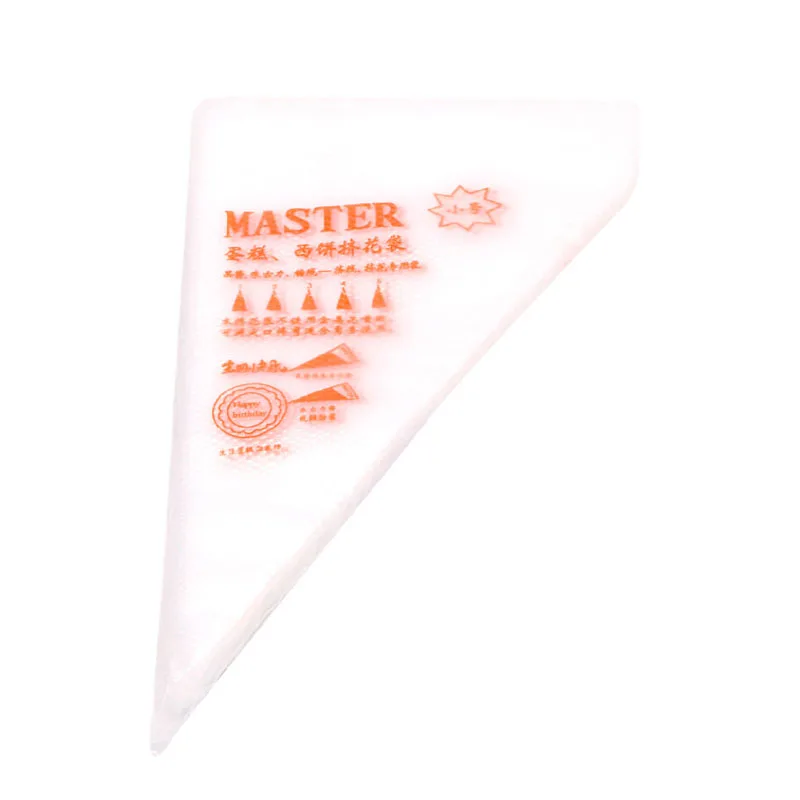 

Новинка 100 шт. одноразовый пакет Обледенение труб насадка помадка торт украшения кондитерские изделия Новый