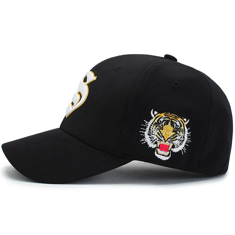 2020 New Tiger Letter Embroidery Baseball Cap Unisex Cotton Caps Outdoor Curved Brim Leisure hat Adjustable Summer Sun Hats