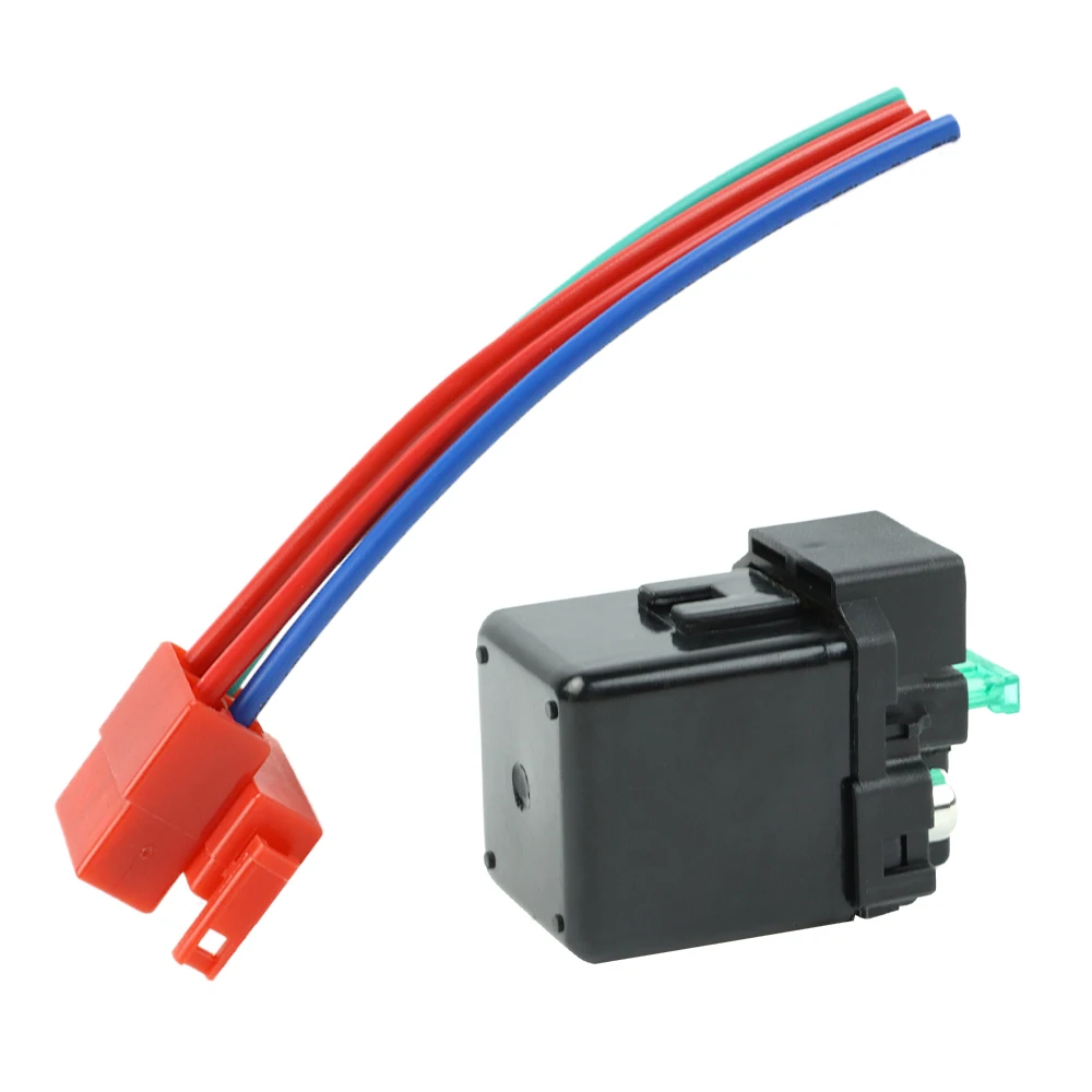 Anlasser-Solenoidrelais mit Stecker für Honda CB600 CB650 CB900 CBR600 CBR1100 FSC600 GL1200 GL1100 GL500 CRF150 CRF230 CX500 VT500 – Detail 8