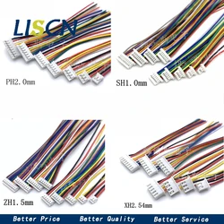 10 PZ 1.0 1.25 1.5 2.0 2.54 SH/JST/ZH/PH/XH 1.0MM 1.25MM 1.5MM 2.0MM 2.54MM connettore femmina con filo 2/3/4/5/6/7/8/10Pin