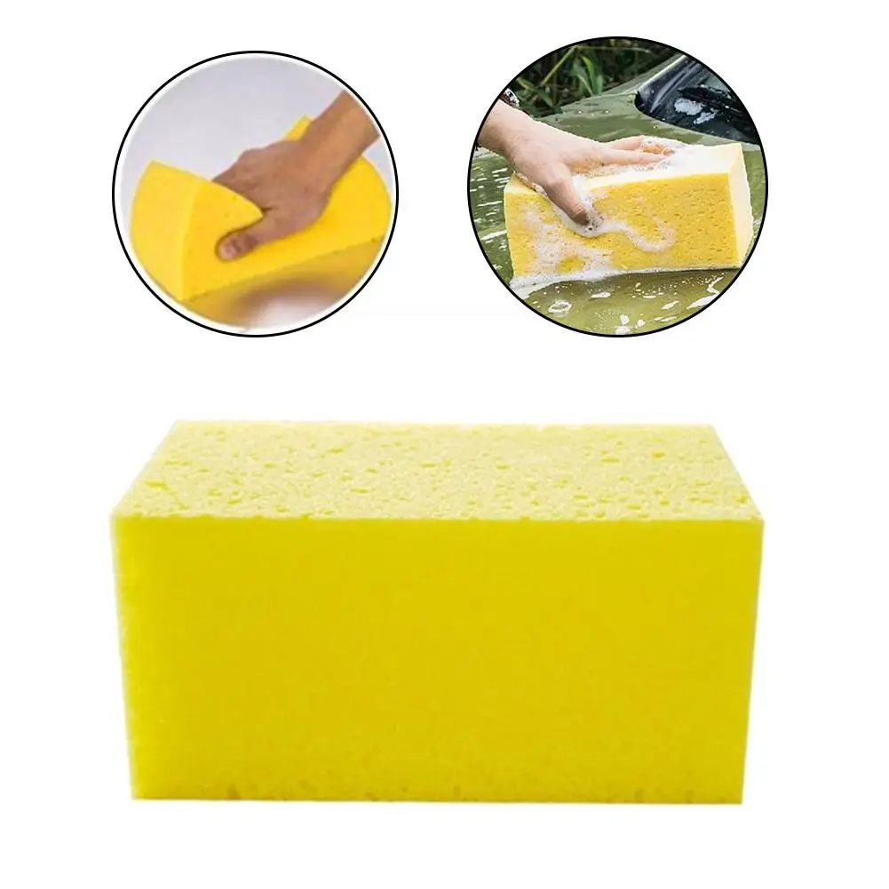 Fashion Honeycomb Big Macroporous Car Corral Cleaning Washing Sponge Block For Auto Truck SUV RV Home Boat