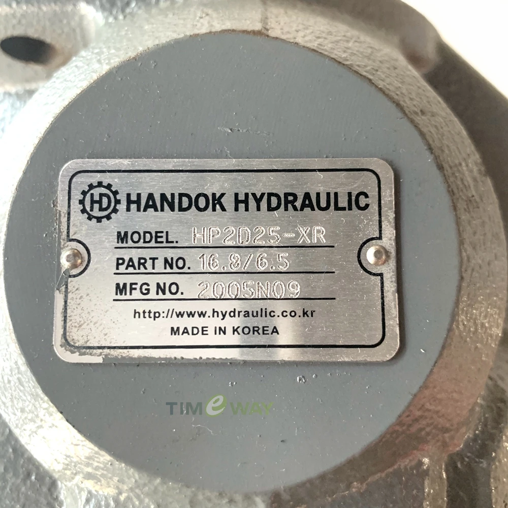 AP2D25 Hydraulic Pump HP2D25-XR Without Solenoid Valve for repair R55 R60-7 HANDOK