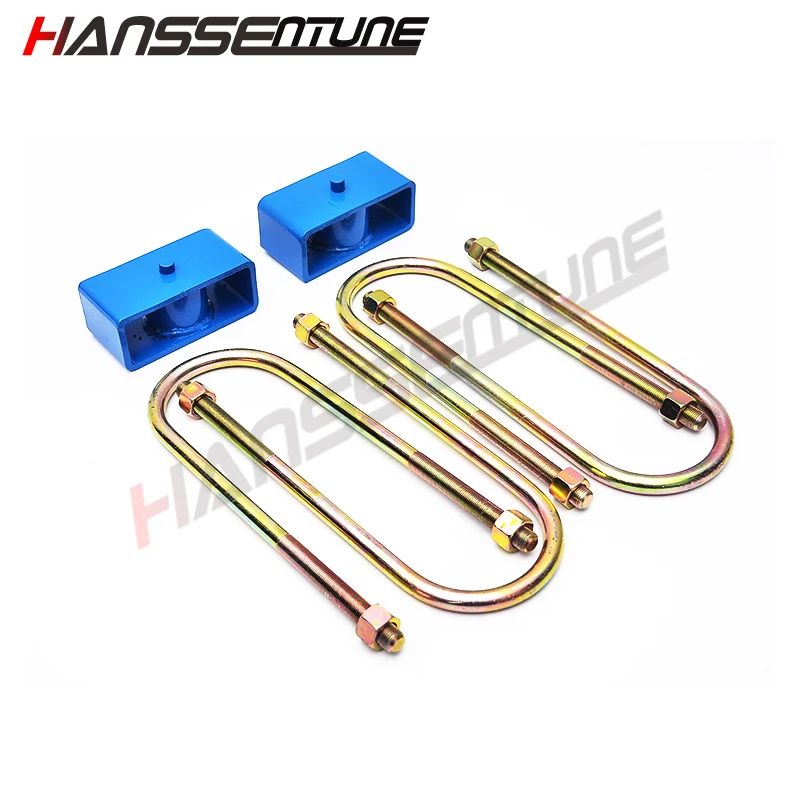 

HANSSENTUNE 4x4 Suspension 2 Inch Rear Lift Kit Leveling U- Bolt Blocks For RANGER T6 T7 T8/ BT50 2012 On