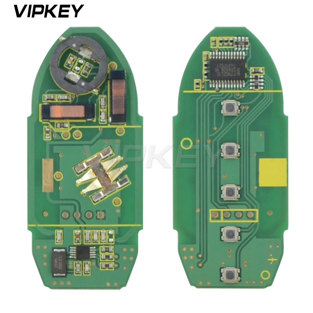 REMOTEKEY Car Smart Key 5 Button 433mhz 46 Chip FCC CWTWB1G744 for Nissan Armada Infiniti QX80 2014-2018 285E3-1LA5A 285E3-1LB5A