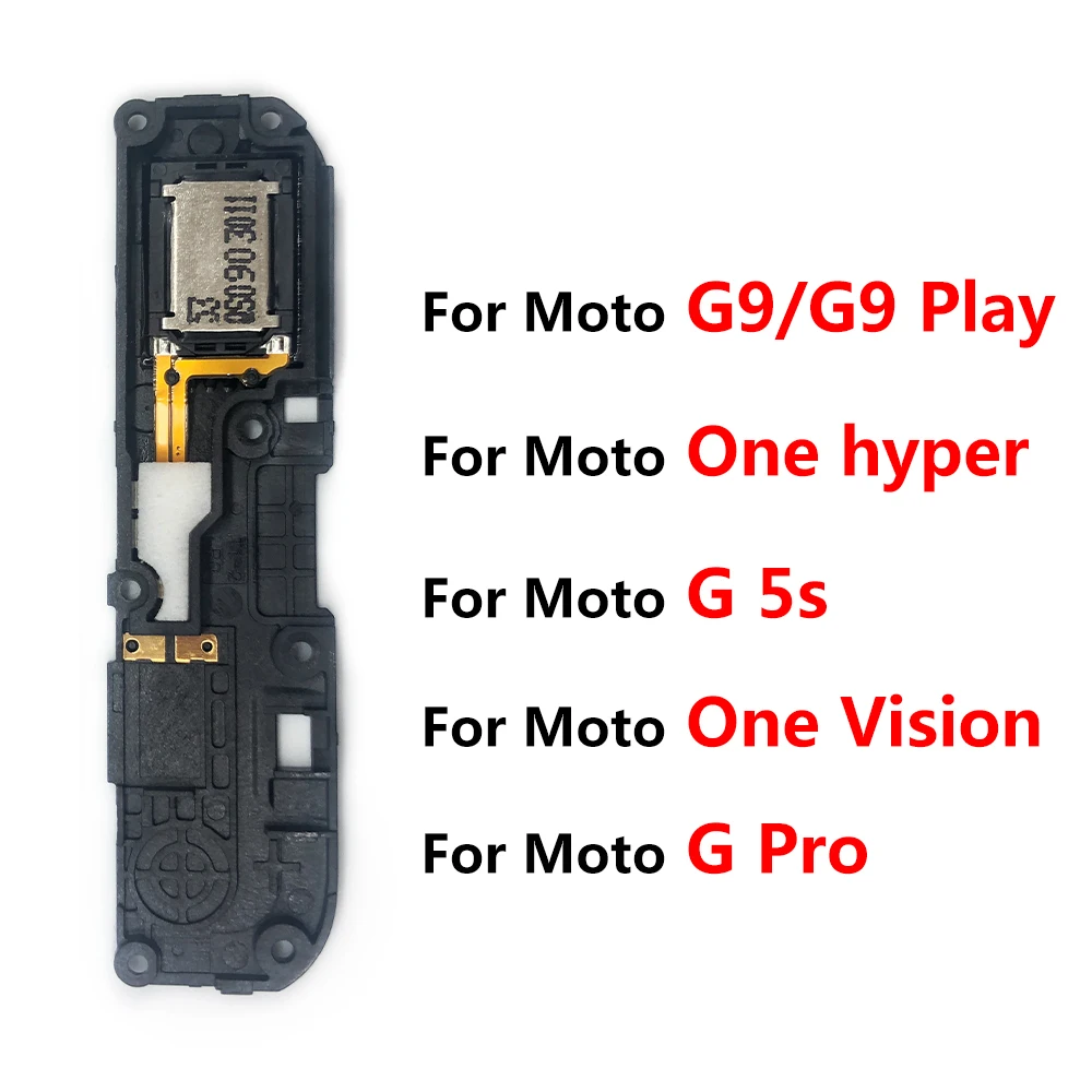 Für moto g71 g32 g52 g9 power g5s g pro g9 spielen ein hyper vision lautsprecher boden lautsprecher sound summer ringer flex kabel