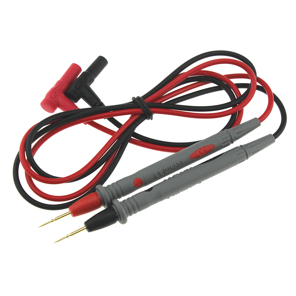 PT1005 1000V 10A Universal Digital Multimeter Probe Test Leads Pin Needle Tip Multi Meter Tester Lead Probe Wire Pen Cable