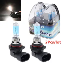 2pcs H8/H9/H10/H12/9005/9012 65W 12V 6000K Super White Halogen Bulb Car Xenon Halogen Head Lamp Auto Front Headlight Fog Bulb