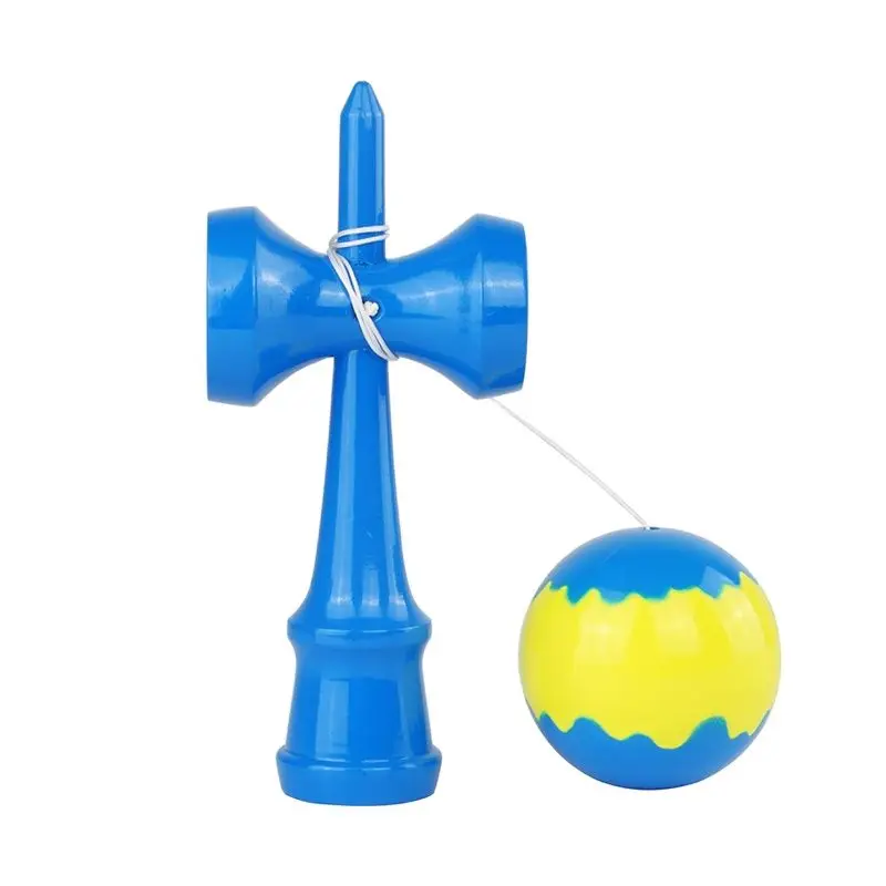 

Деревянный шар Kendama, профессиональная игрушка, шарики для жонглирования, игрушки для детей и взрослых, игра, Рождественская игрушка, рандомные цвета