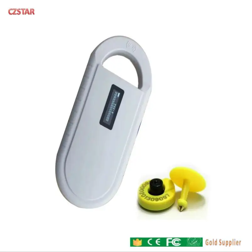 RFID EM4305 Modul Pembaca Tag 134.2Khz ISO11784 ISO11785 Pembaca Tag Hewan Ternak Rfid Tag Telinga Microchip Tag 134.2Khz Pembaca Rfid