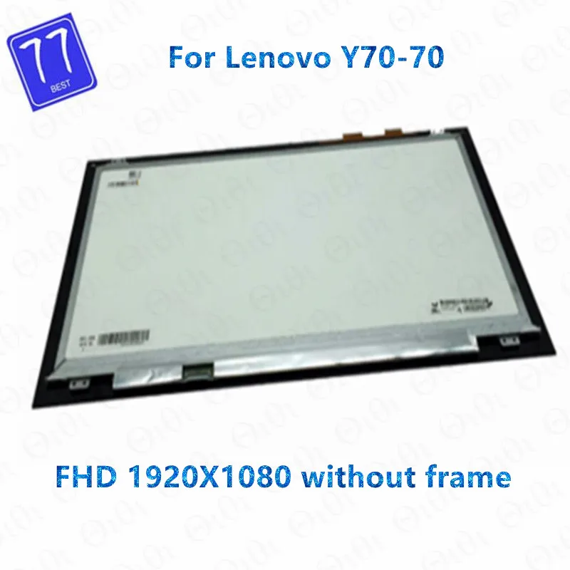 

Original 17.3 inch For Lenovo Y70-70 Y70 70 80DU FHD 1920X1080 Lcd with Touch Screen Assembly LP173WF4-SPF1