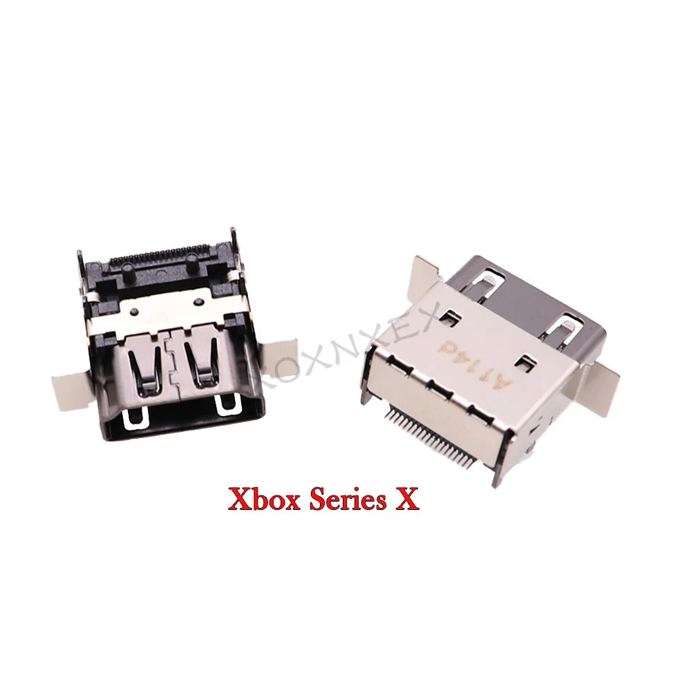 For Xbox one Slim/ X /Series X HDMI-compatible Port Connector Socket Replacement For Microsoft Xbox One S Slim