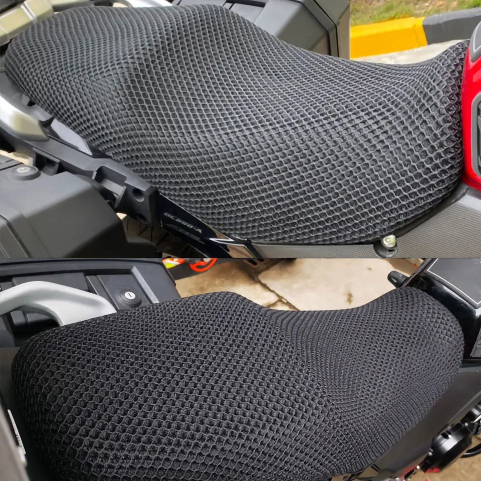 Funda De Asiento 3D Transpirable Para Suzuki V-Strom DL650 DL1000 DL250 | Malla Refrigerante, Impermeable Y Protectora