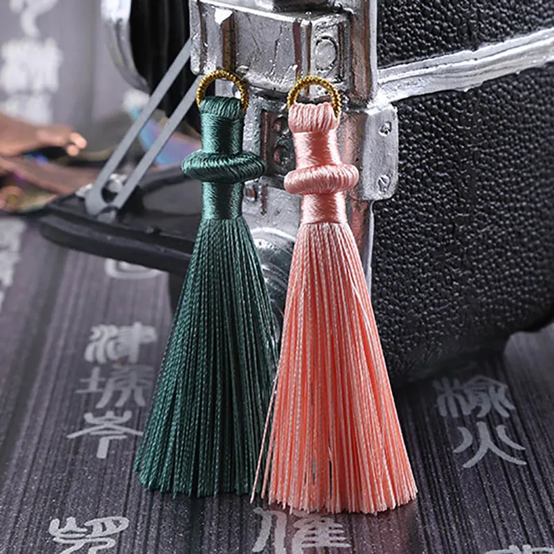 10 pcs 8 Cm, Tassel, Silk Tassel, Anti-Fold Tassel, Jewelry Accessories, Diy Accessories, Earring Material, 50 Per Bag