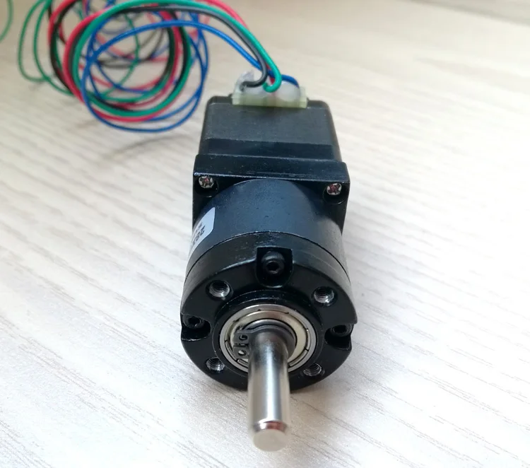 100: 1 Gear Ratio Nema11 Planetary Gearbox Step Engine Nema 11 Reducer Stepping Motor 0.6A 6N.cm