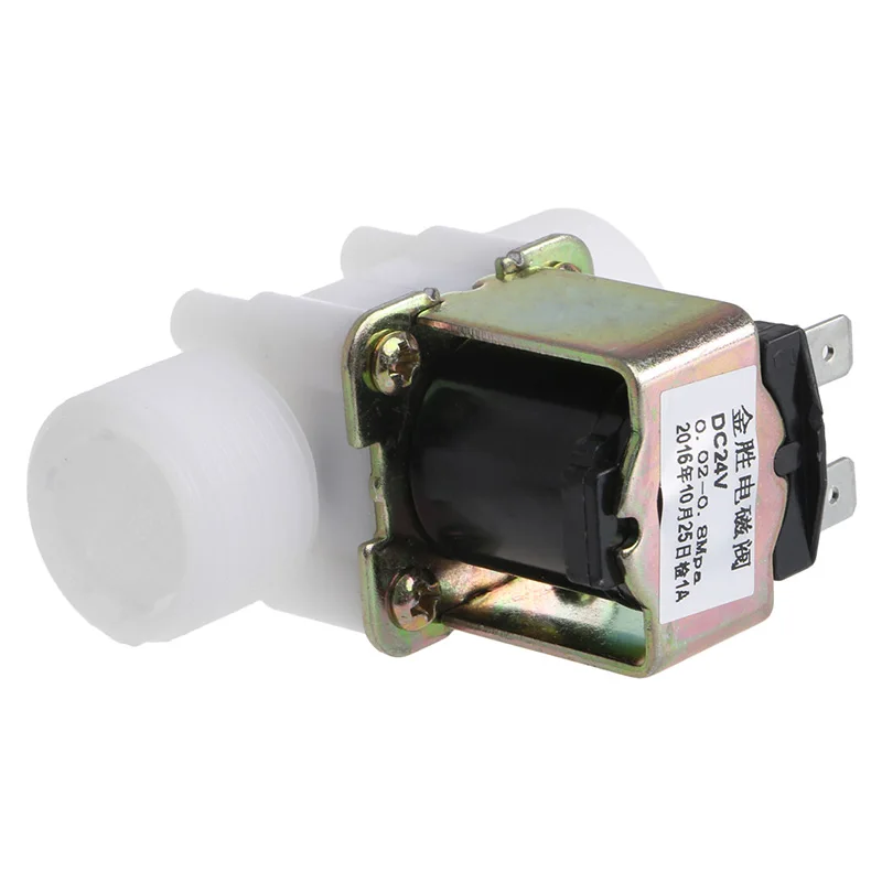 3/4 "วาล์ว Solenoid พลาสติก12V 24V 220V PP N/C เครื่องซักผ้า Dispenser น้ำความดันนิวเมติก Controller Switch