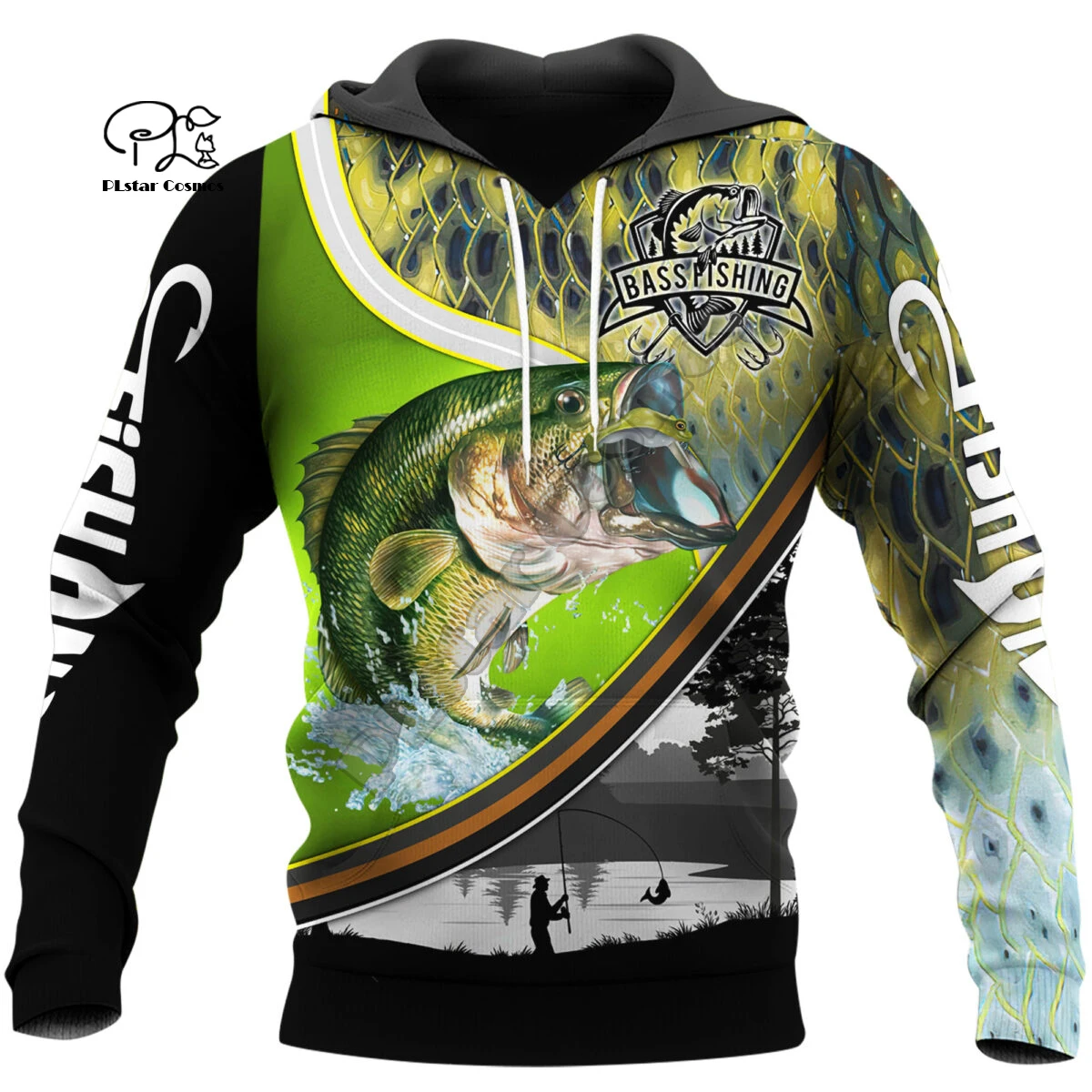 

NewFashion Animal MaHi Fishing Camo Fisher Tracksuit Pullover Streetwear 3Dprint Men/Women Long Sleeves Funny Casual Hoodies D18