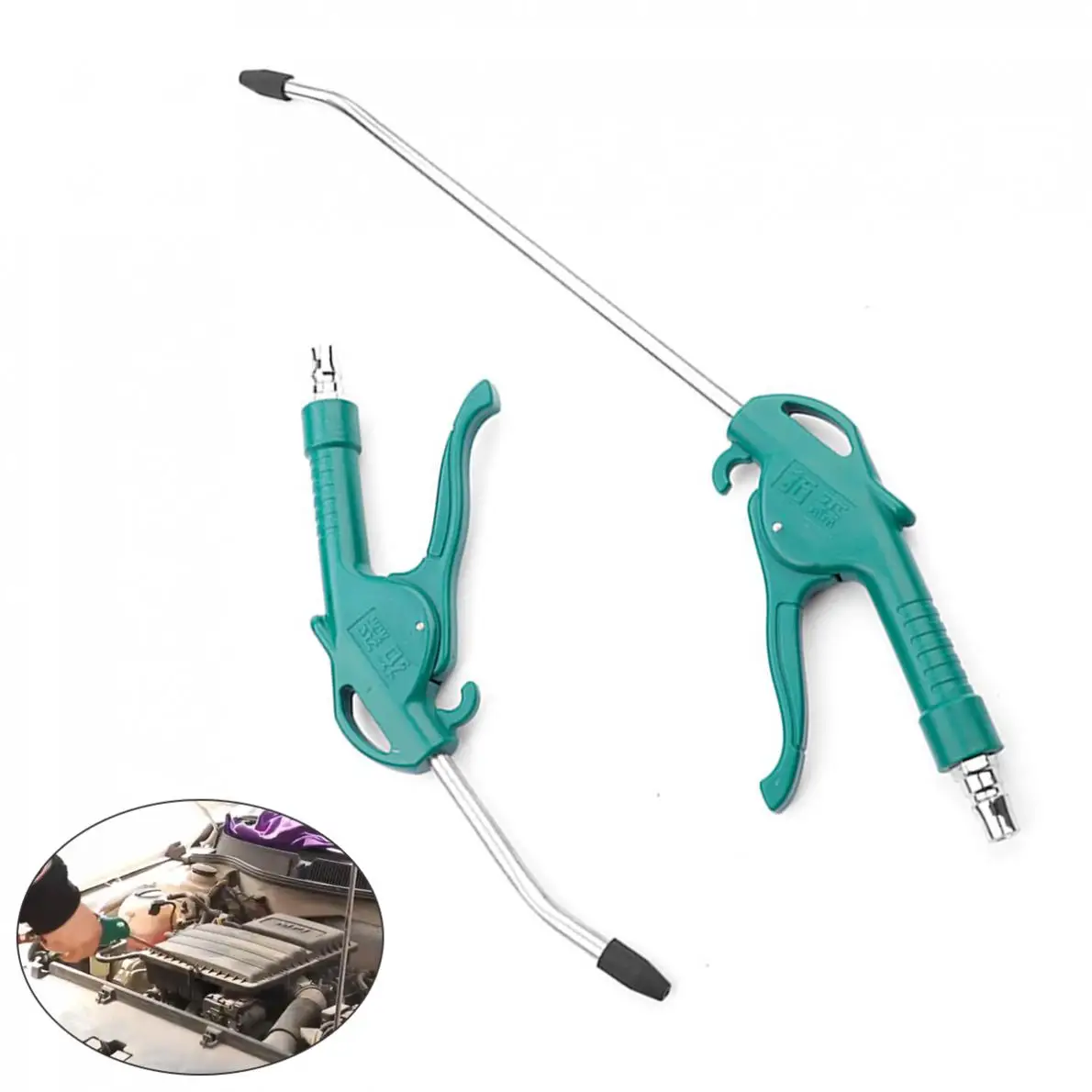 Air Blow Gun Pistol Trigger Cleaner Compressor Poeira Ventilador Ferramenta de Limpeza do Bico