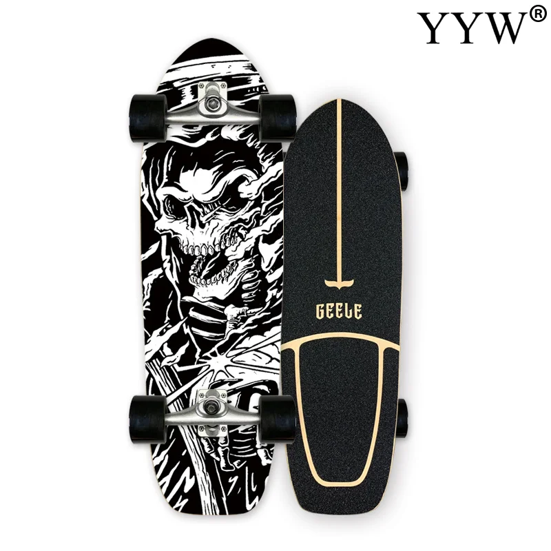 Skateboard Deck Skate Board Mini Cruiser Galaxy Starry Cool Printed Plastic Longboard Fashion Fishboard Street Outdoor Sport