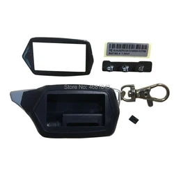 Russian Version C9 Key case keychain Body Cover for Two Way Car Alarm Starline C9 C4 C6 C3 C2 C1 C5 lcd Car Remote Control