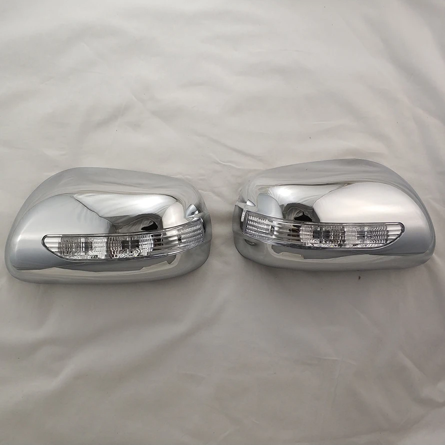 2005-2007 For Toyota Corolla Fielder ABS Chrome plated Rearview door mirror cover with led Auto supplies