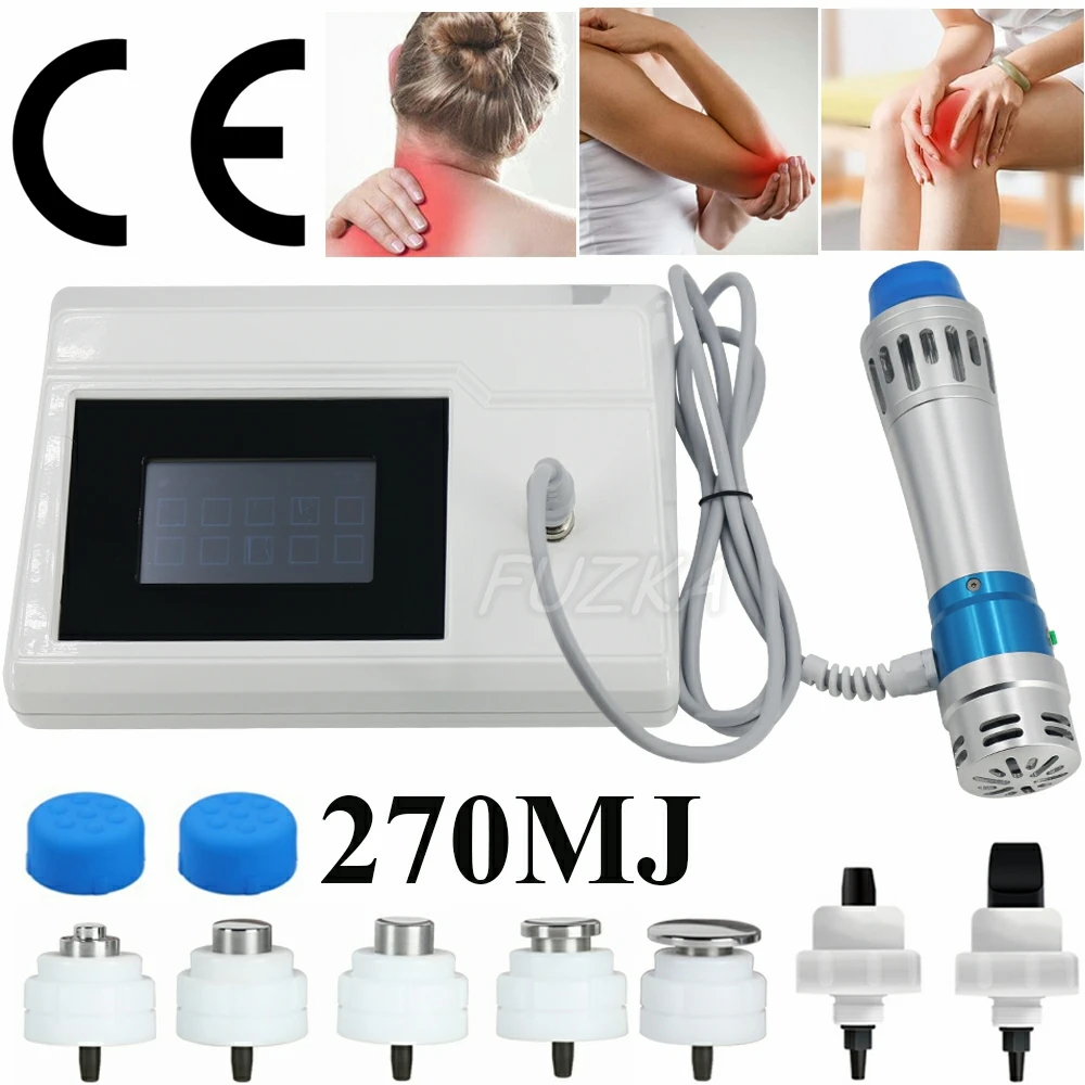 

Shockwave Therapy Machine 270MJ Shock Wave Therapy For Pain Removal Erectile Dysfunction 2024 New ED Treatment Shoulder Massager