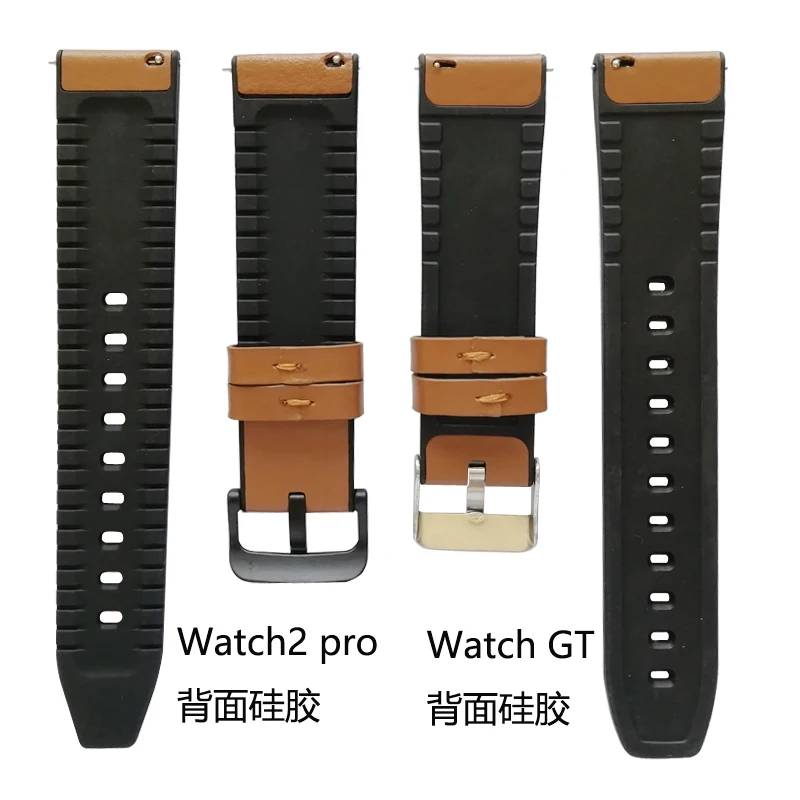 BEHUA الجلود سيليكون سوار المعصم حزام ل شاومي Amazfit GTR 47 مللي متر بيس/ستراتوس 1 2 3 2S / GTR2 / GTR 2e الساعات Correa